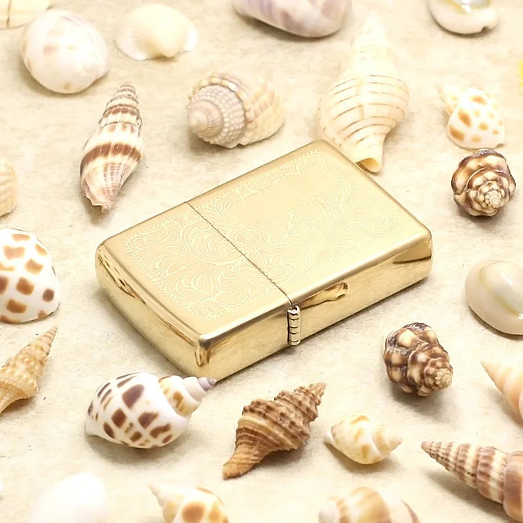 Genuine Zippo Mirror Venetian Pattern Lighter