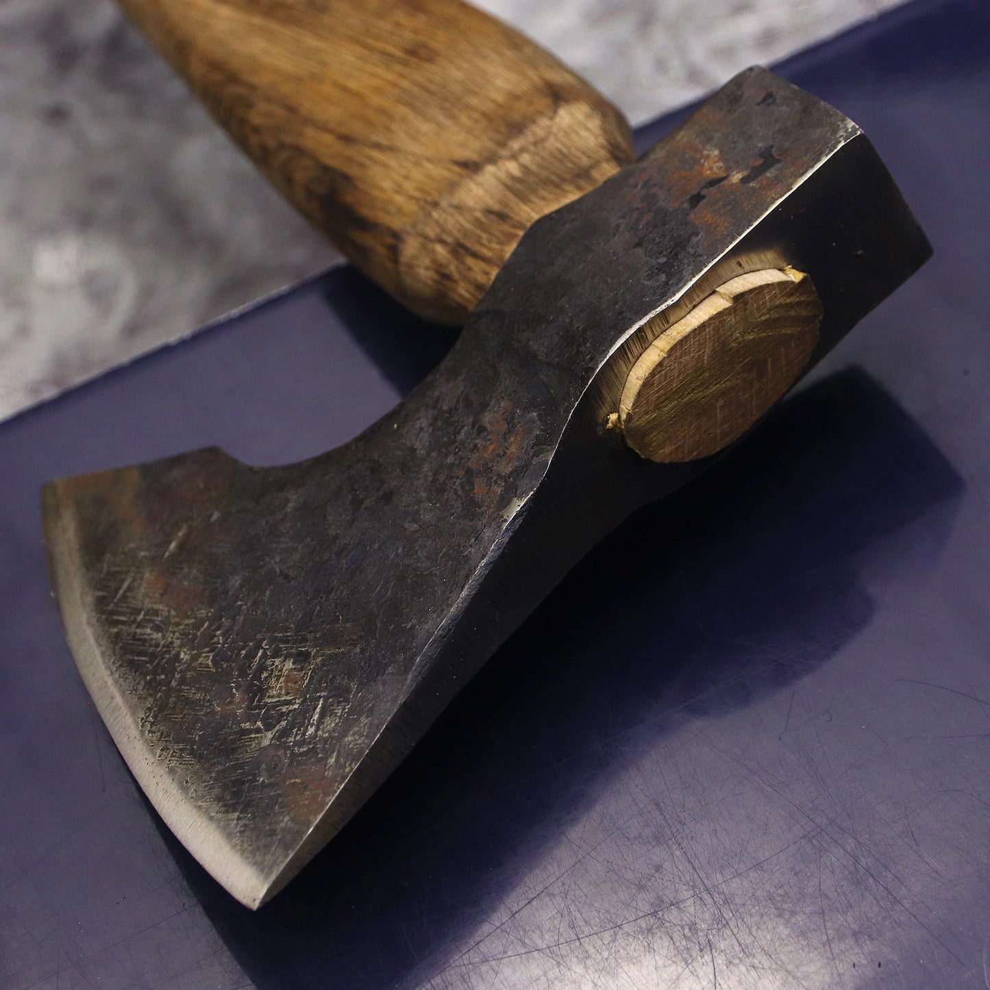 American Hand-Wrought Cold Steel Camping Axe