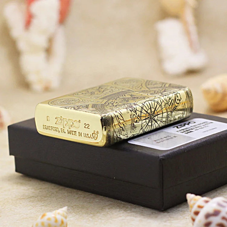 Genuine Zippo Four Horsemen Pattern Lighter