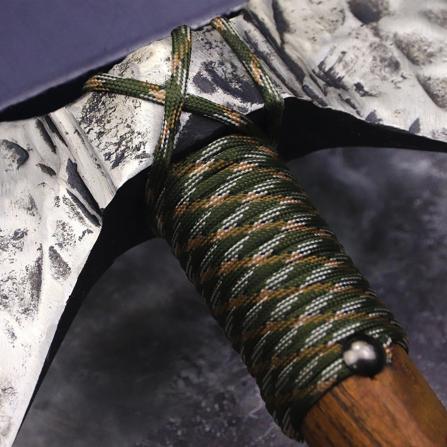 U.S.A Hand-wrought Cold Steel Double-Bladed Axe