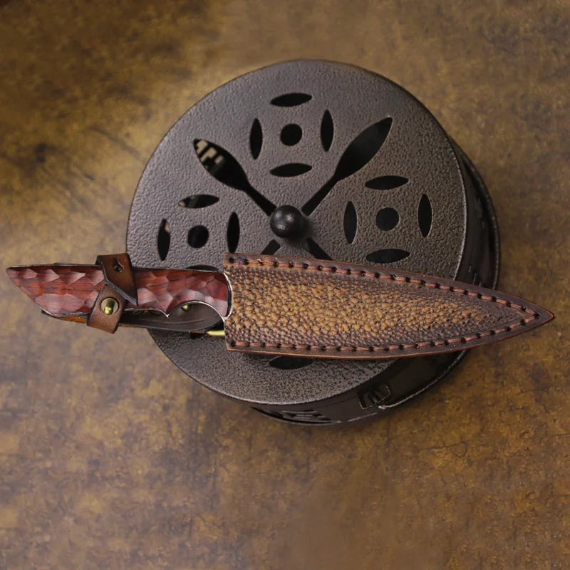 Redwood Japanese Damascus Steel Knife