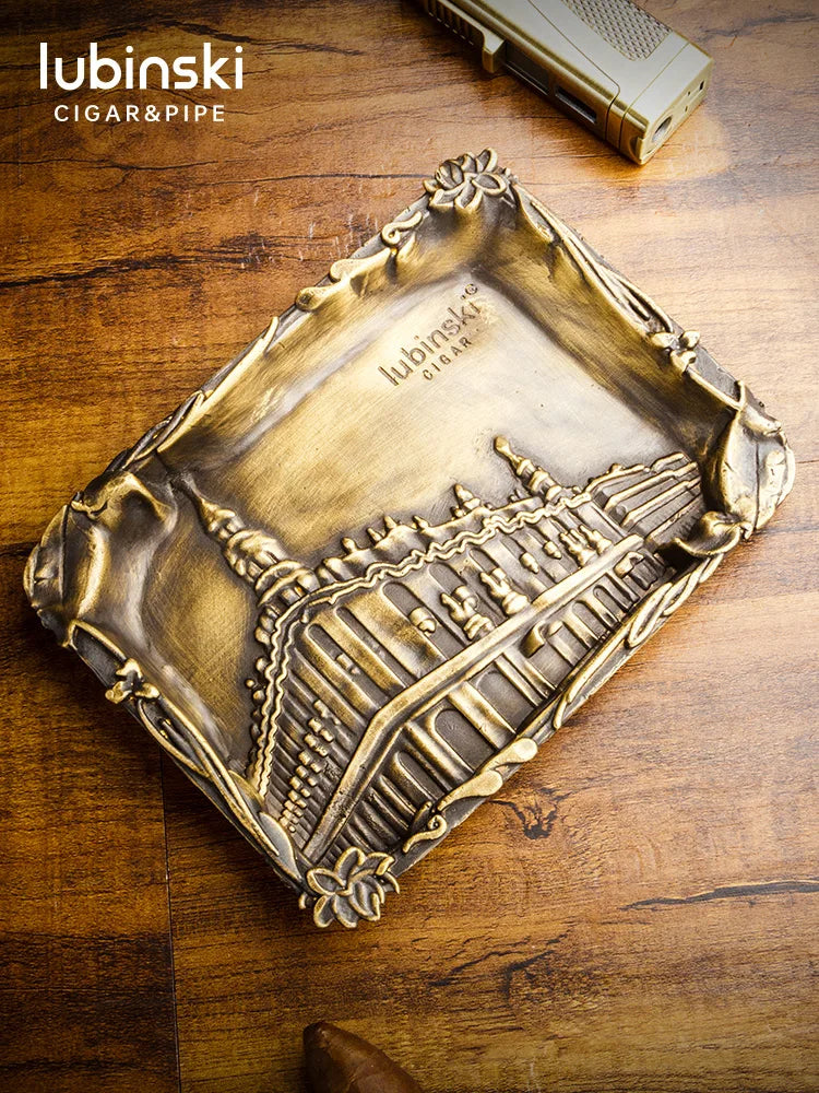 Antique Copper Ashtray