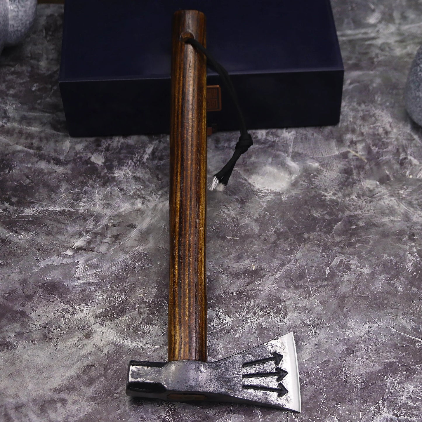 Hand-Forged Three-Arrow Cold Steel Outdoor Camping Axe