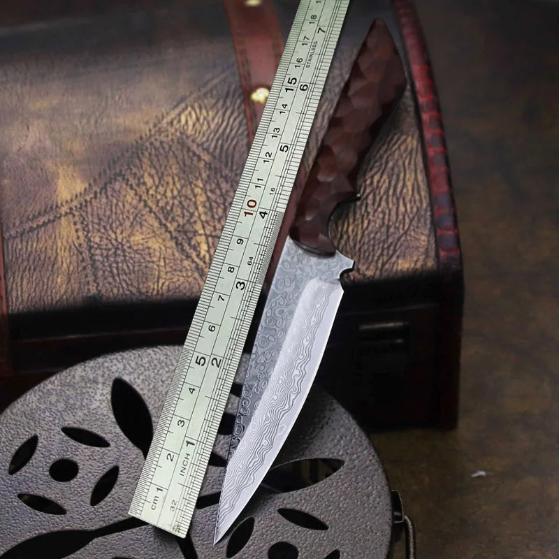 Redwood Japanese Damascus Steel Knife