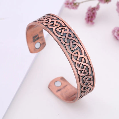 Men's Pure Copper Cuff Ring