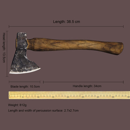 American Hand-Wrought Cold Steel Camping Axe