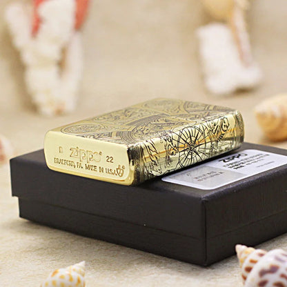 Genuine Zippo Four Horsemen Pattern Lighter