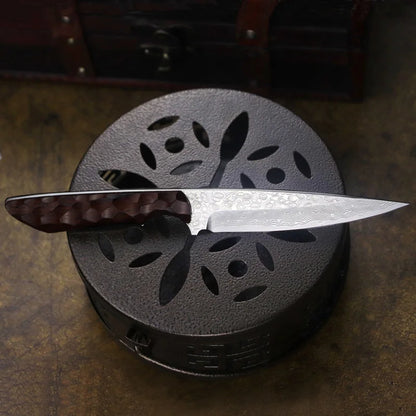 Redwood Japanese Damascus Steel Knife