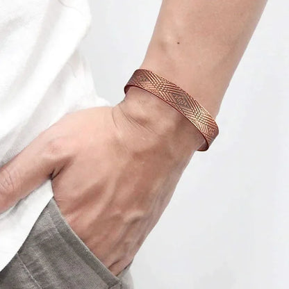 Men's Pure Copper Cuff Ring